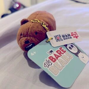 We Bare Bears, bag charm, key chain, licensed.
